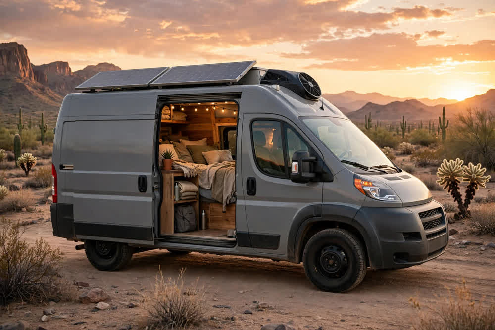 2021 Ram ProMaster 159 High Roof — Thoughtful DIY Build