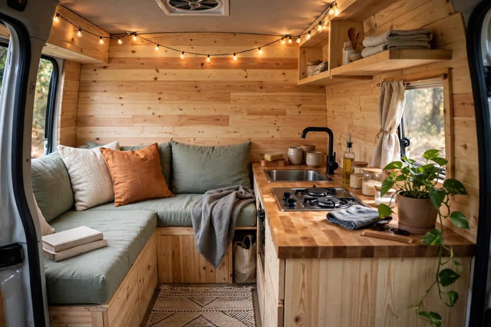 2021 Ram ProMaster 159 High Roof — Thoughtful DIY Build photo 2