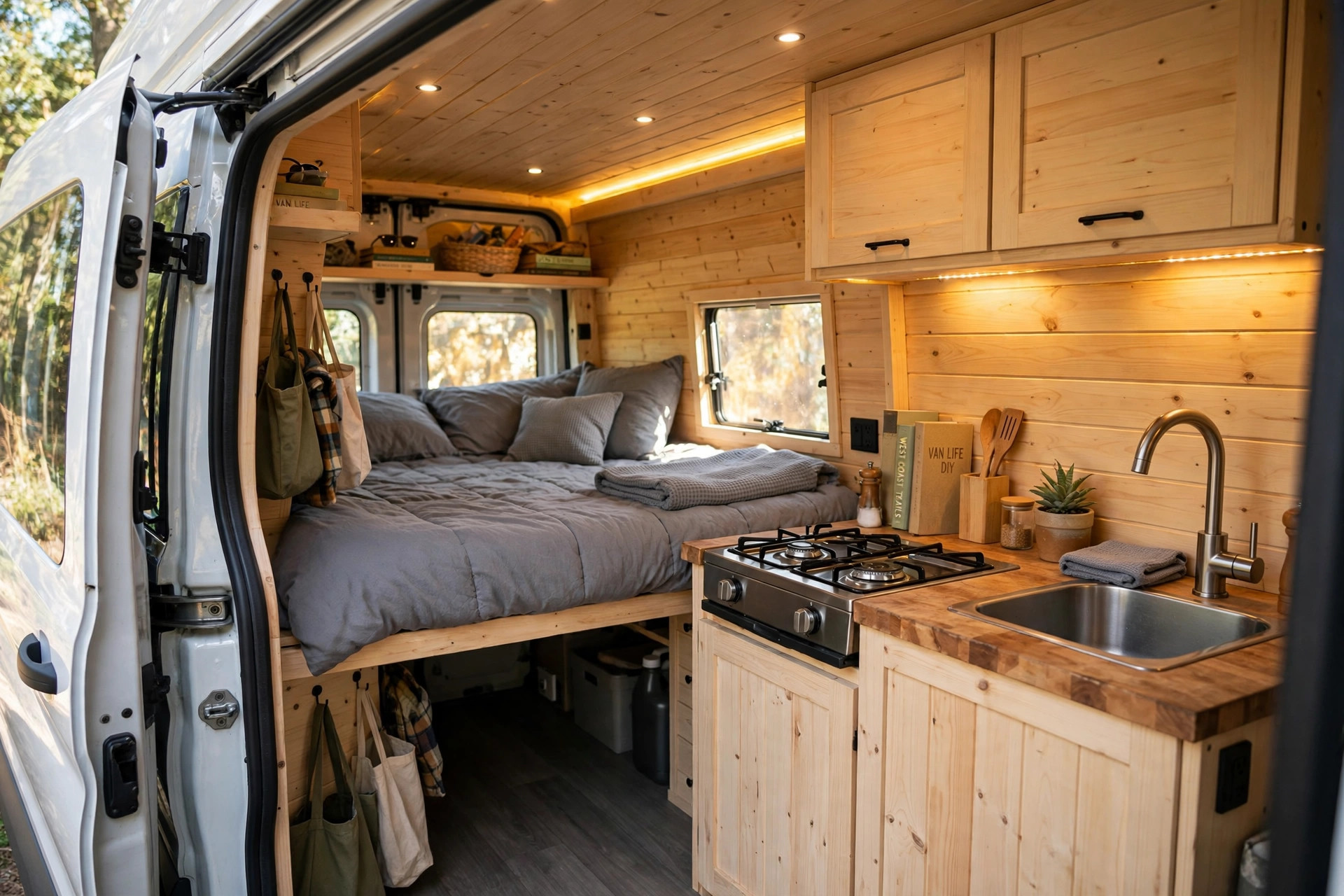 2020 Transit 148 High Roof — DIY Weekender, 52k Miles photo 2